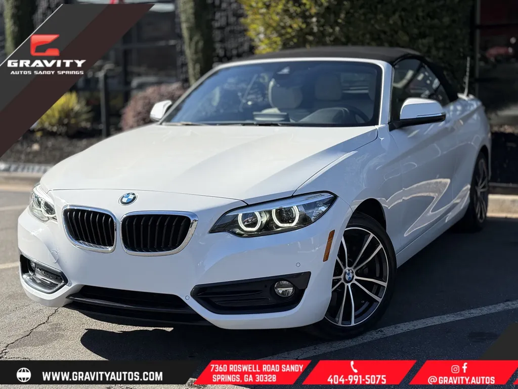 White 2019 BMW 2 Series 230i for sale in Sandy Springs, GA