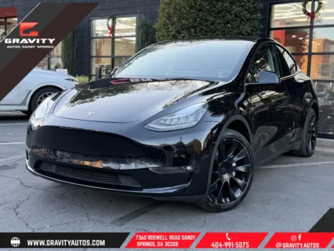 Black 2021 Tesla Model Y Long Range for sale in Sandy Springs, GA