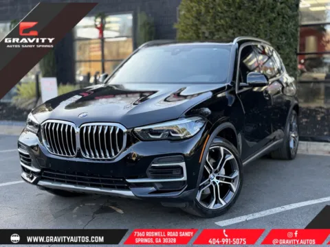 Black 2022 BMW X5 sDrive40i for sale in Sandy Springs, GA