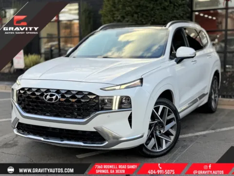White 2023 Hyundai Santa Fe Calligraphy for sale in Sandy Springs, GA