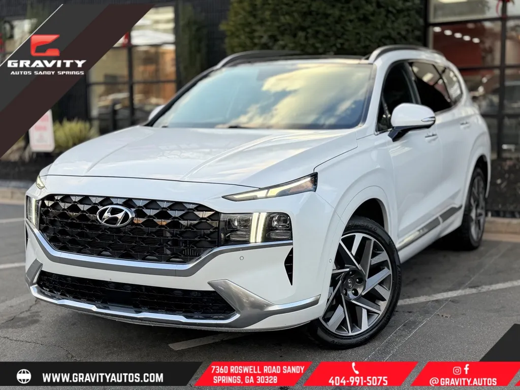 White 2023 Hyundai Santa Fe Calligraphy for sale in Sandy Springs, GA
