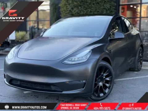 Blue 2020 Tesla Model Y Long Range for sale in Sandy Springs, GA