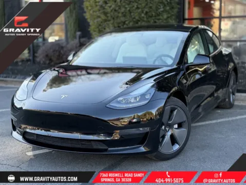 Black 2023 Tesla Model 3 for sale in Sandy Springs, GA