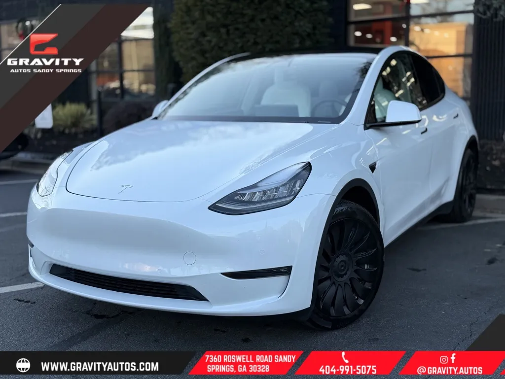 White 2021 Tesla Model Y Long Range for sale in Sandy Springs, GA