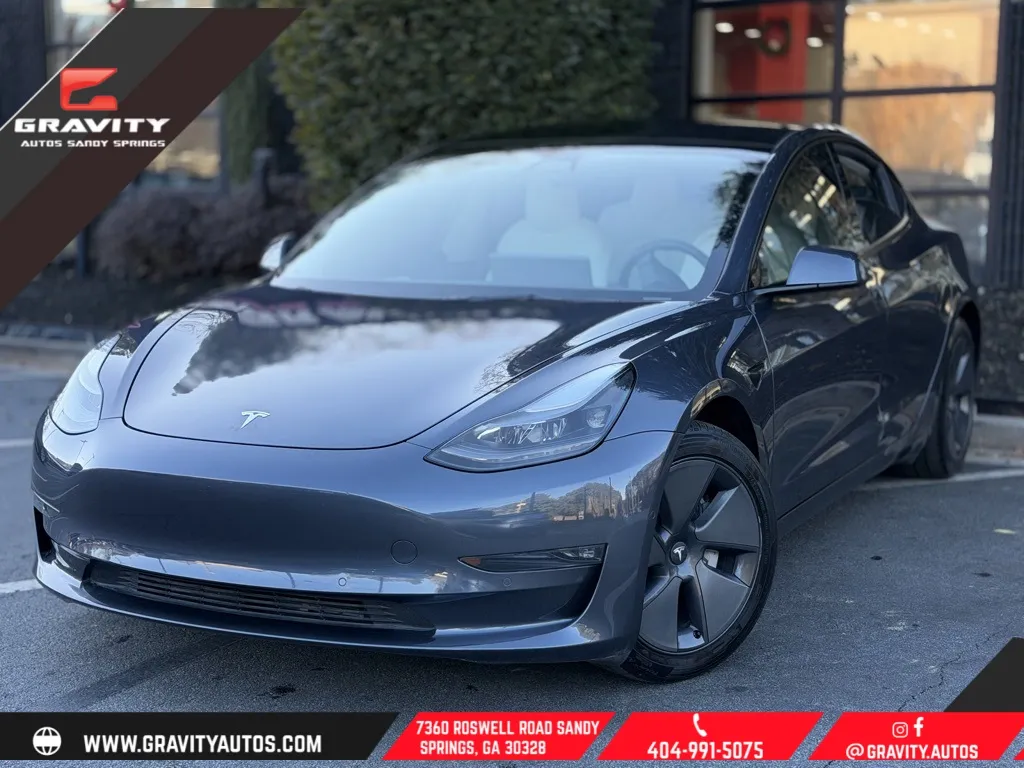 Silver 2022 Tesla Model 3 Long Range for sale in Sandy Springs, GA