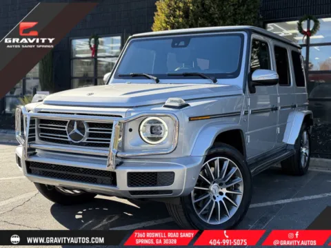 Silver 2019 Mercedes-Benz G-Class G 550 for sale in Sandy Springs, GA
