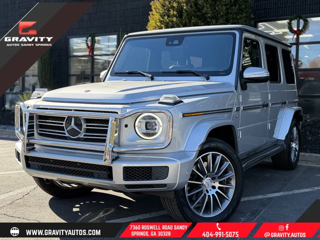 Silver 2019 Mercedes-Benz G-Class G 550 for sale in Sandy Springs, GA