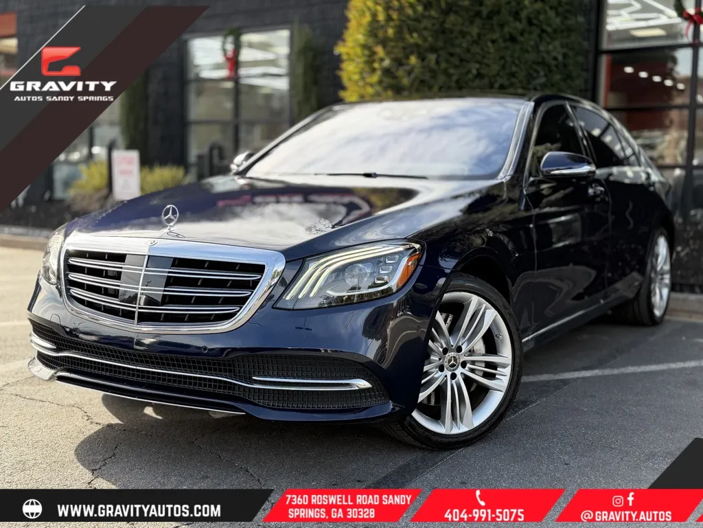 Black 2020 Mercedes-Benz S-Class S 560 for sale in Sandy Springs, GA