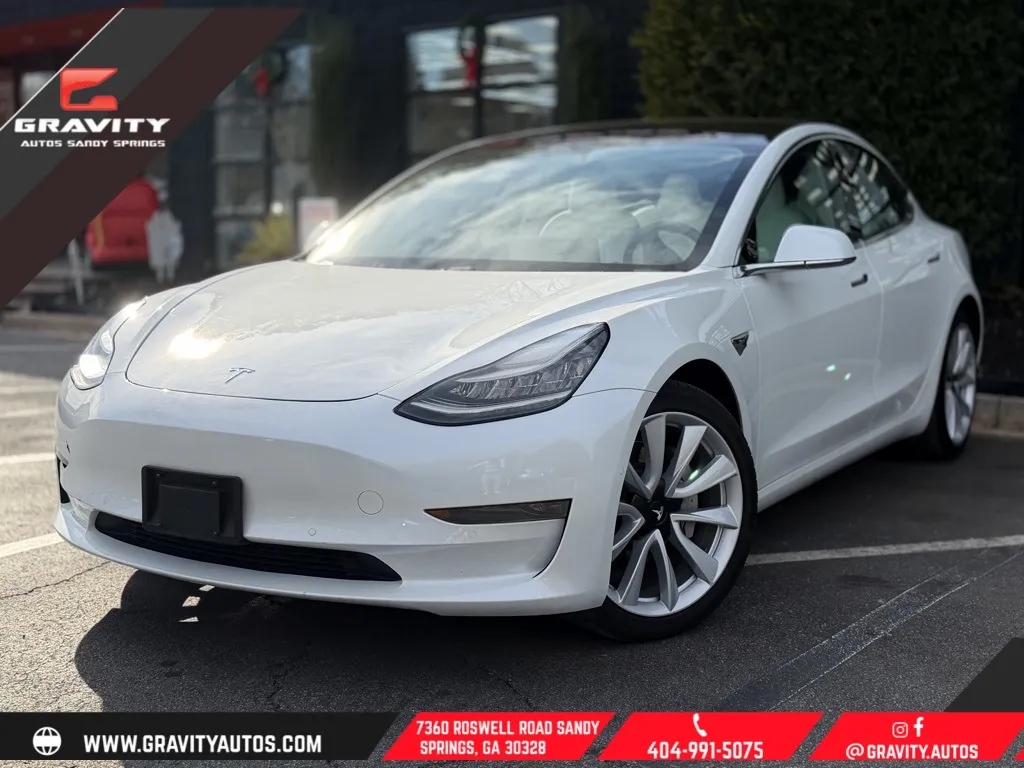 White 2020 Tesla Model 3 Standard Range Plus for sale in Sandy Springs, GA