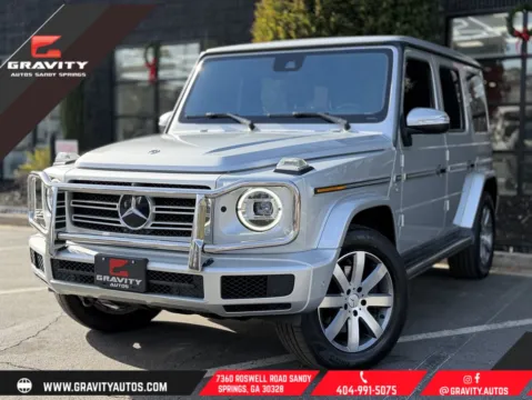 Silver 2019 Mercedes-Benz G-Class G 550 for sale in Sandy Springs, GA