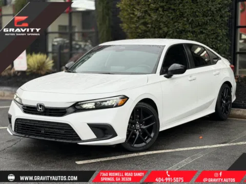 White 2023 Honda Civic Sport for sale in Sandy Springs, GA