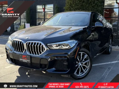 Black 2023 BMW X6 xDrive40i for sale in Sandy Springs, GA
