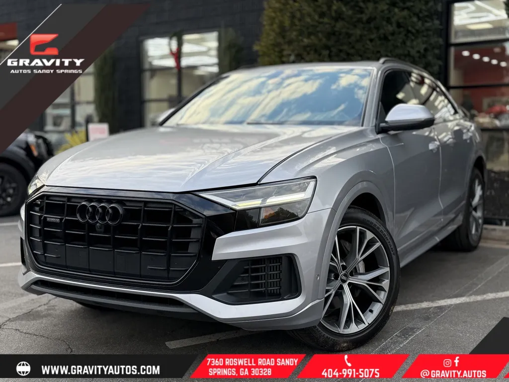 Black 2021 Audi Q8 55 Premium for sale in Sandy Springs, GA