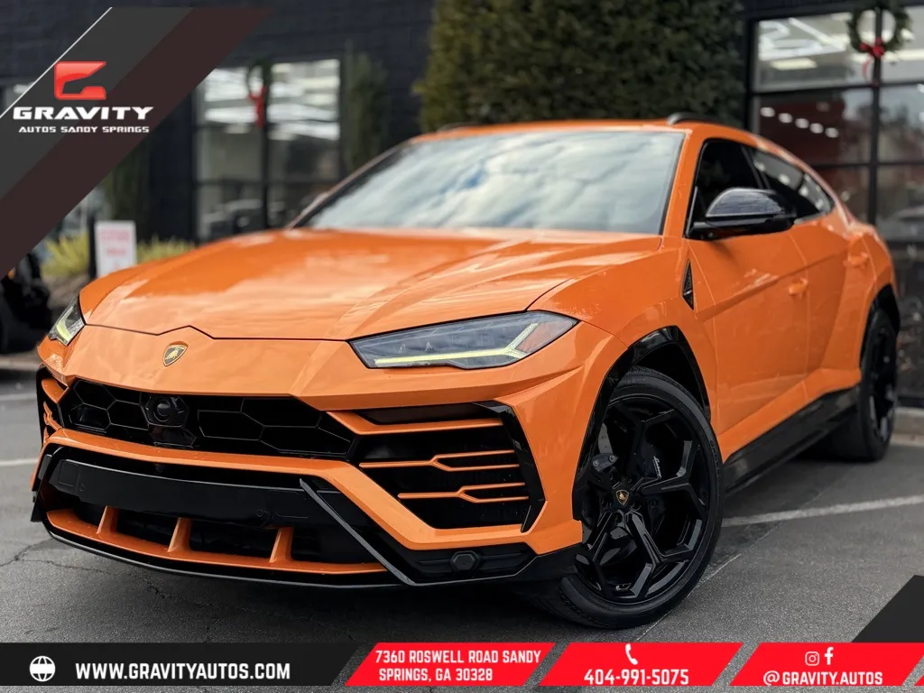 Orange 2021 Lamborghini Urus for sale in Sandy Springs, GA