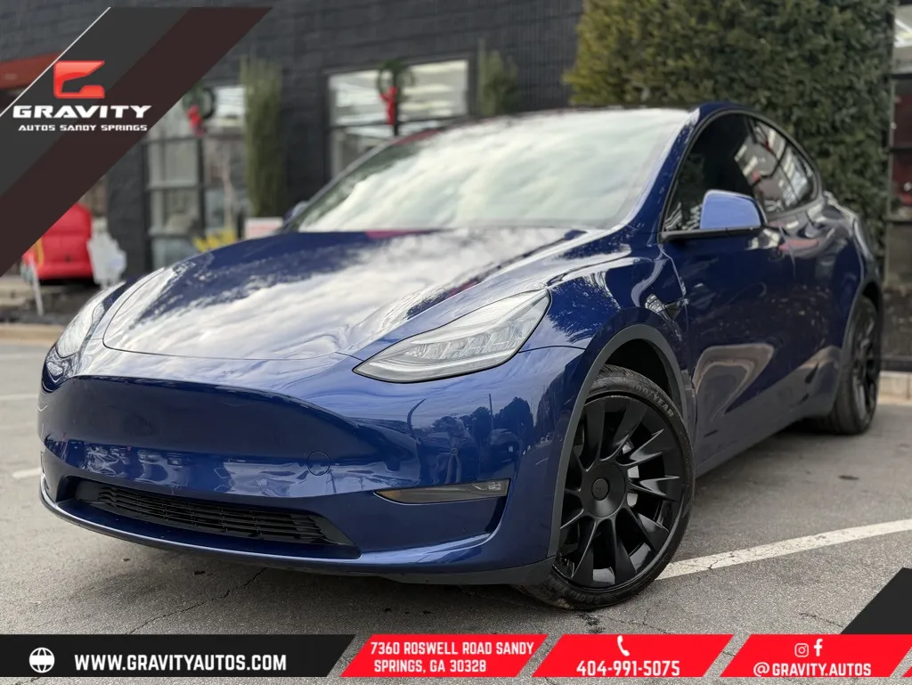 Blue 2020 Tesla Model Y Long Range for sale in Sandy Springs, GA