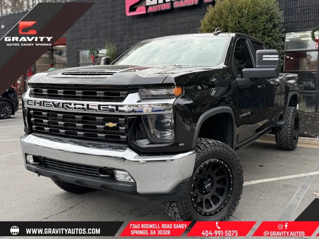 Black 2022 Chevrolet Silverado 2500HD LT for sale in Sandy Springs, GA