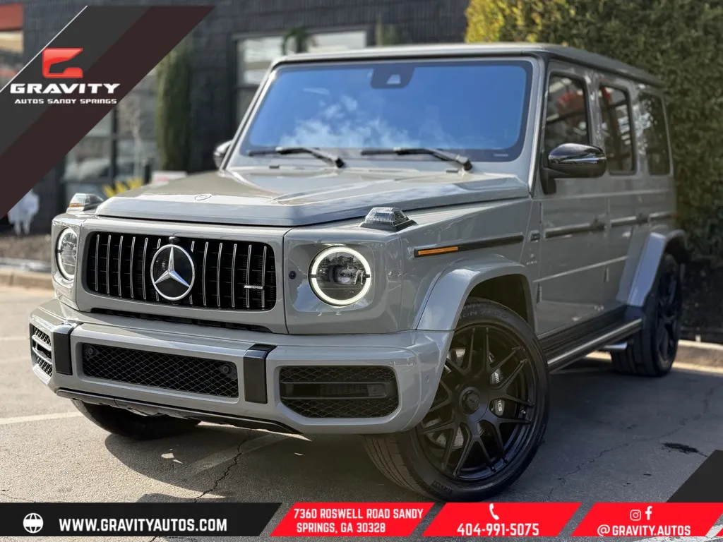 Gray 2021 Mercedes-Benz G-Class G 63 AMG for sale in Sandy Springs, GA