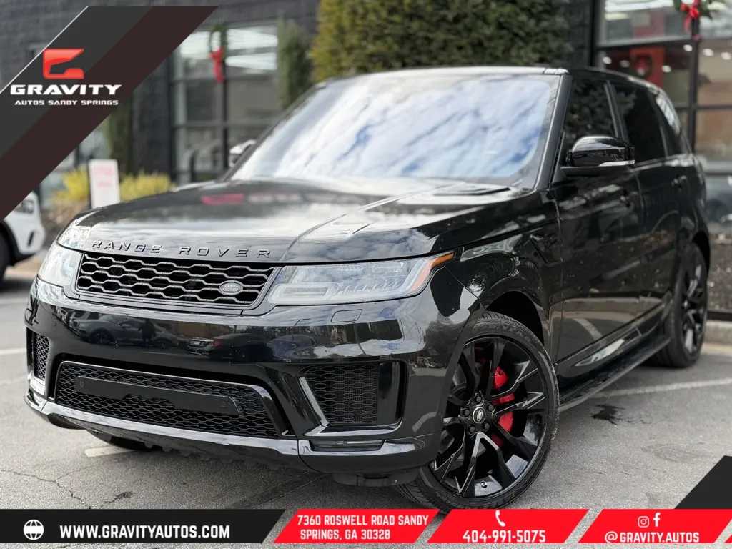 Black 2019 Land Rover Range Rover Sport HST for sale in Sandy Springs, GA