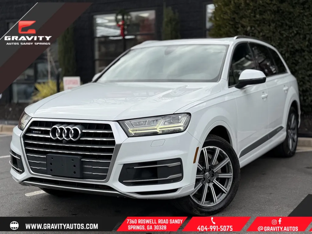 White 2017 Audi Q7 3.0T Premium Plus for sale in Sandy Springs, GA