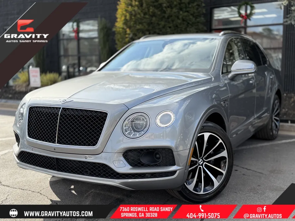 Silver 2019 Bentley Bentayga V8 for sale in Sandy Springs, GA