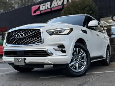 Photos of 2019 INFINITI QX80 LUXE for sale in Sandy Springs, GA at Gravity Autos Sandy Springs