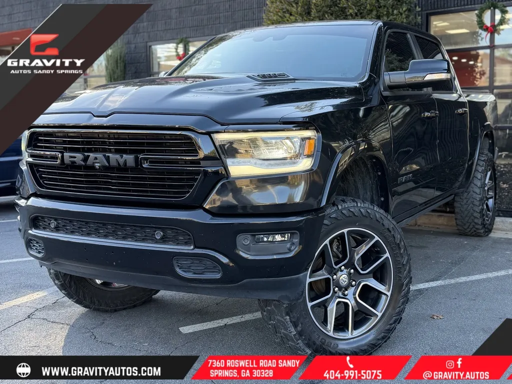 Black 2019 Ram 1500 Laramie for sale in Sandy Springs, GA