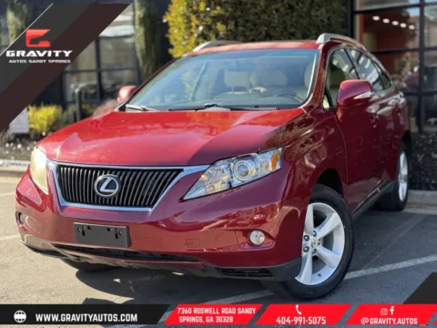 Red 2012 Lexus RX 350 for sale in Sandy Springs, GA