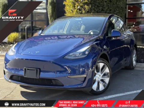 Blue 2024 Tesla Model Y Long Range for sale in Sandy Springs, GA