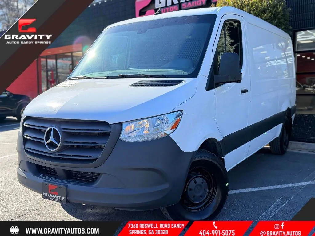 Black 2021 Mercedes-Benz Sprinter 2500 Cargo 144 WB for sale in Sandy Springs, GA