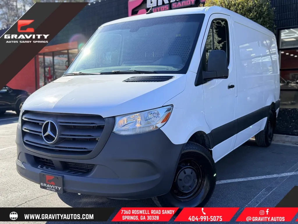 White 2021 Mercedes-Benz Sprinter 2500 Cargo 144 WB for sale in Sandy Springs, GA