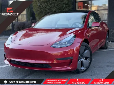 Red 2023 Tesla Model 3 for sale in Sandy Springs, GA