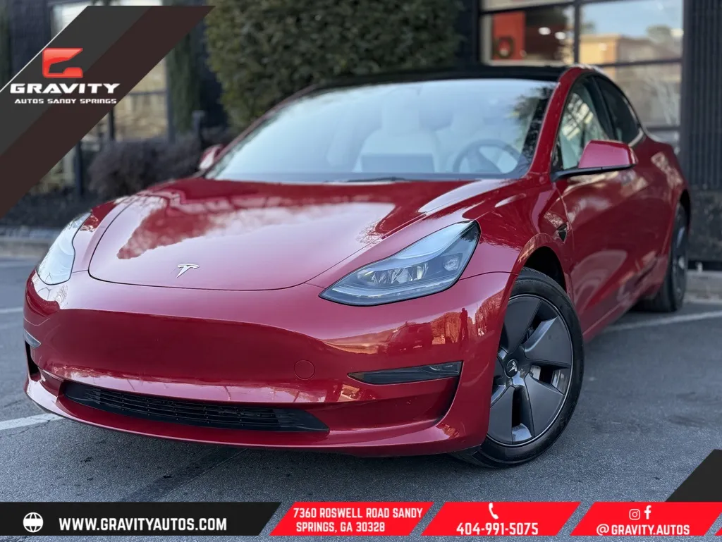 Red 2023 Tesla Model 3 for sale in Sandy Springs, GA