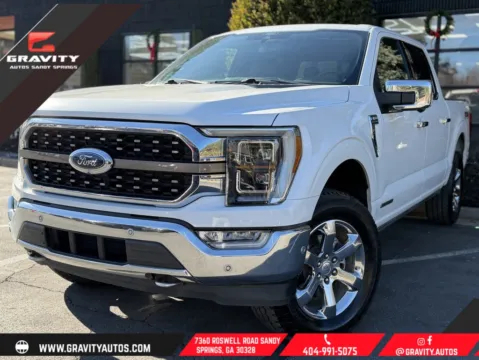 White 2021 Ford F-150 King Ranch for sale in Sandy Springs, GA