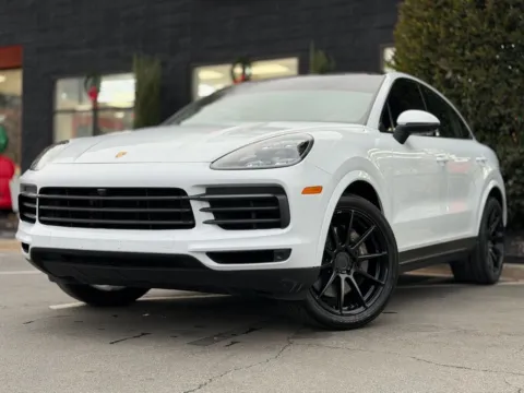 Photos of 2022 Porsche Cayenne Coupe Platinum Edition for sale in Sandy Springs, GA at Gravity Autos Sandy Springs