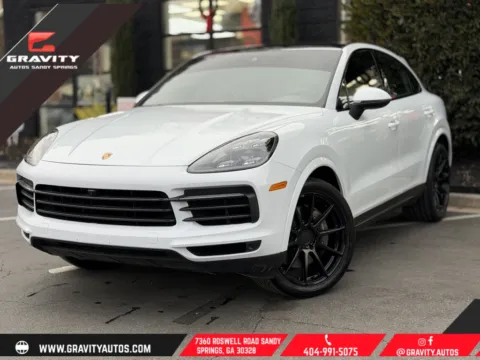 White 2022 Porsche Cayenne Coupe Platinum Edition for sale in Sandy Springs, GA