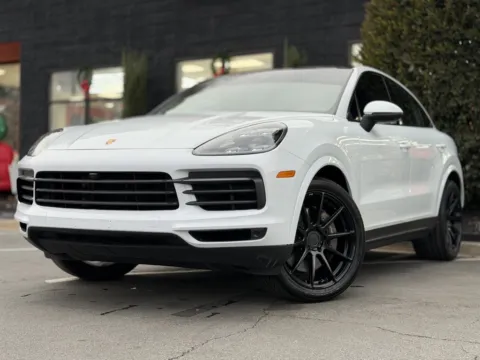 Photos of 2022 Porsche Cayenne Coupe Platinum Edition for sale in Sandy Springs, GA at Gravity Autos Sandy Springs