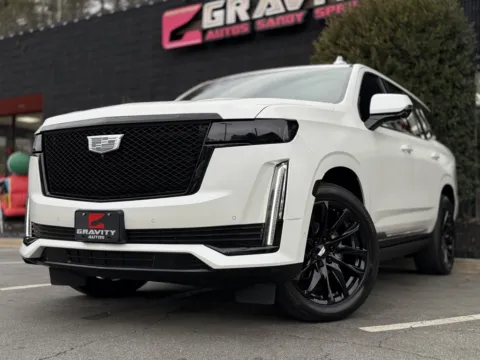 Photos of 2021 Cadillac Escalade Sport Platinum for sale in Sandy Springs, GA at Gravity Autos Sandy Springs