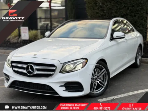 White 2019 Mercedes-Benz E-Class E 300 for sale in Sandy Springs, GA