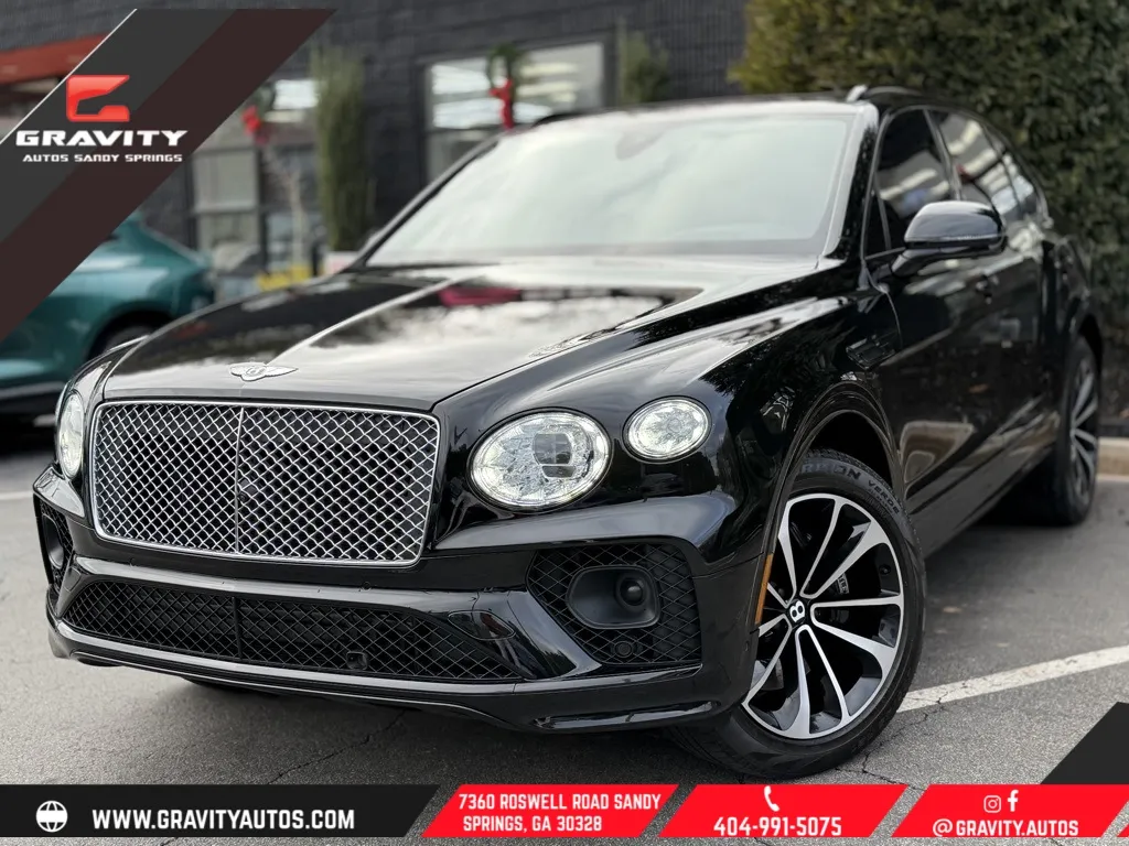 Black 2023 Bentley Bentayga V8 for sale in Sandy Springs, GA