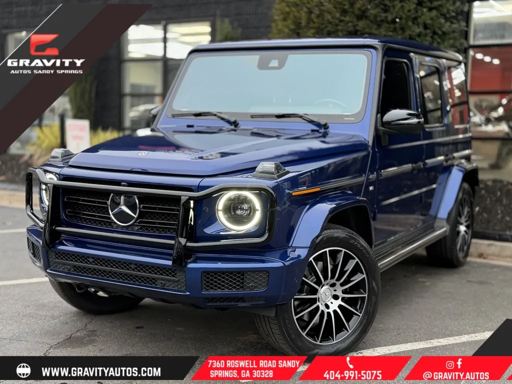 Blue 2020 Mercedes-Benz G-Class G 550 for sale in Sandy Springs, GA