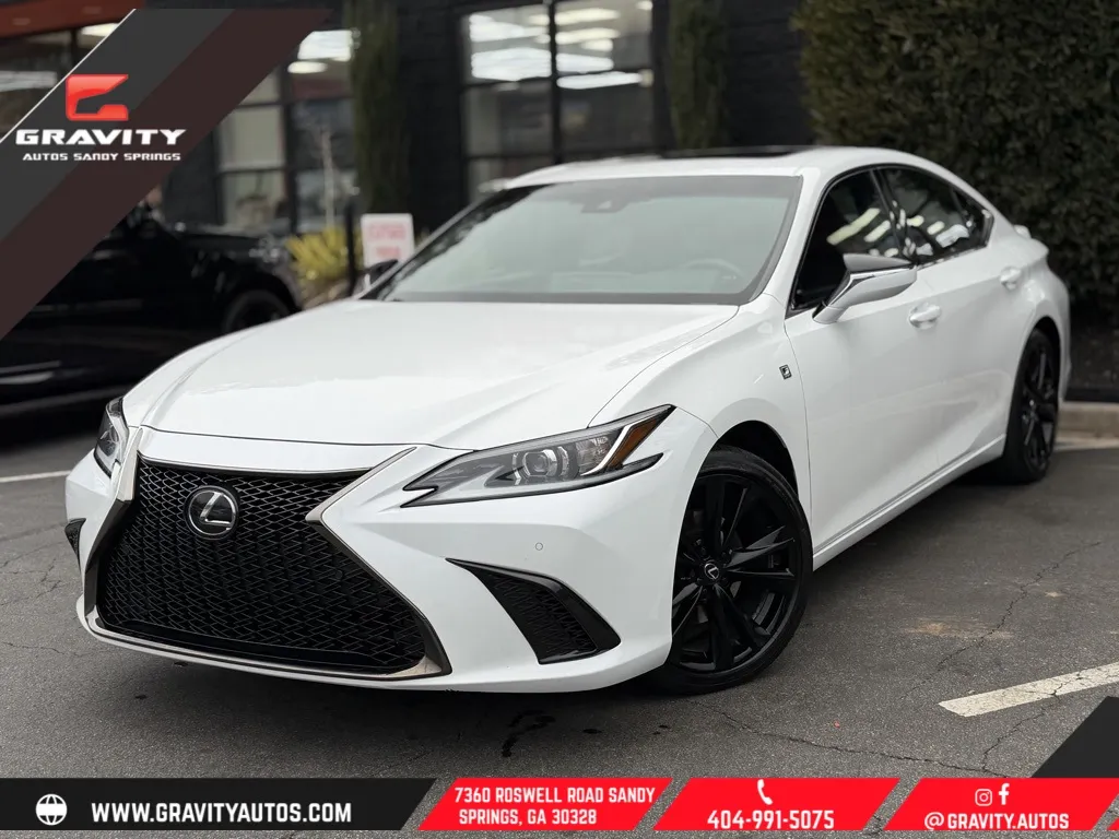 White 2022 Lexus ES 350 F Sport for sale in Sandy Springs, GA