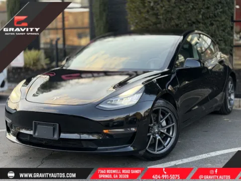 Black 2021 Tesla Model 3 Long Range for sale in Sandy Springs, GA