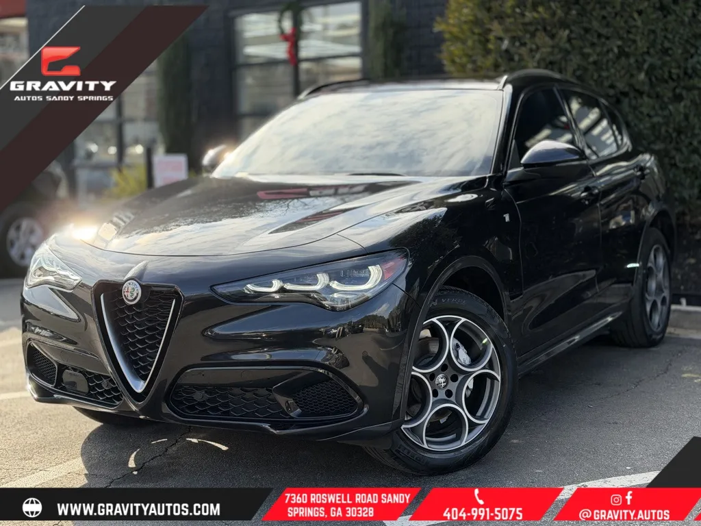 Black 2024 Alfa Romeo Stelvio Ti for sale in Sandy Springs, GA