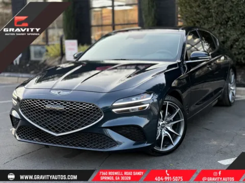 Blue 2022 Genesis G70 2.0T for sale in Sandy Springs, GA