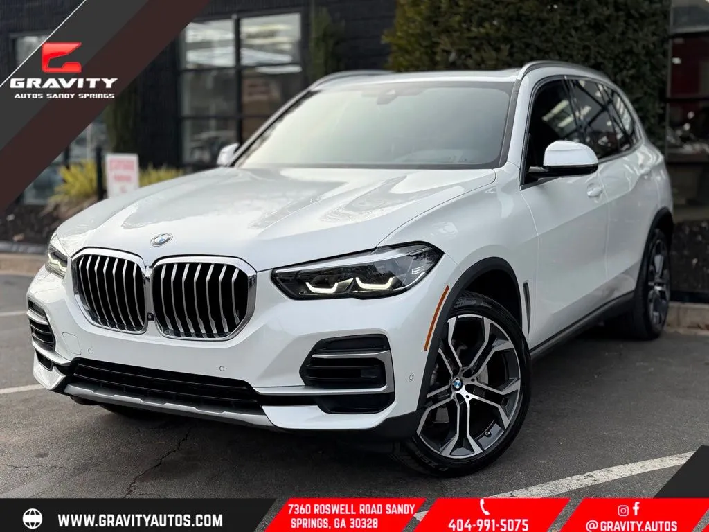 White 2022 BMW X5 sDrive40i for sale in Sandy Springs, GA