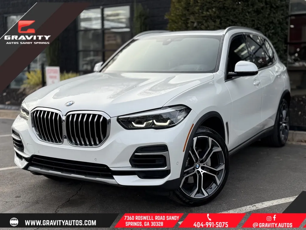 White 2022 BMW X5 sDrive40i for sale in Sandy Springs, GA