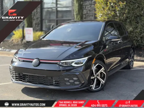 Black 2024 Volkswagen Golf GTI 2.0T SE for sale in Sandy Springs, GA