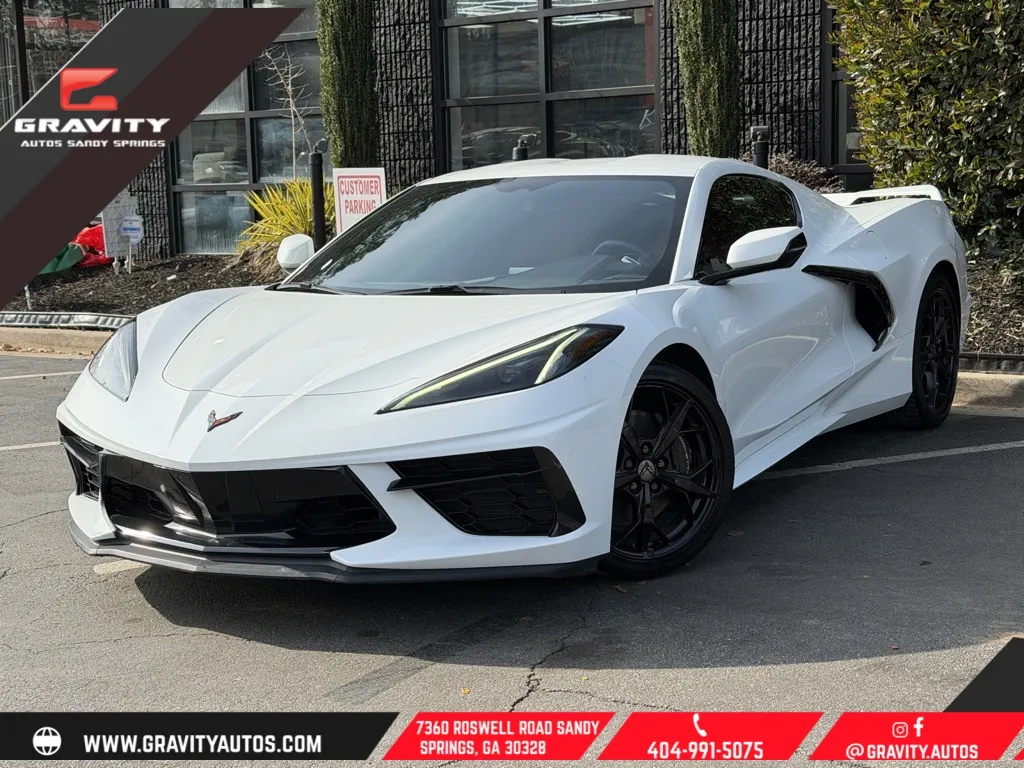 White 2022 Chevrolet Corvette Stingray for sale in Sandy Springs, GA