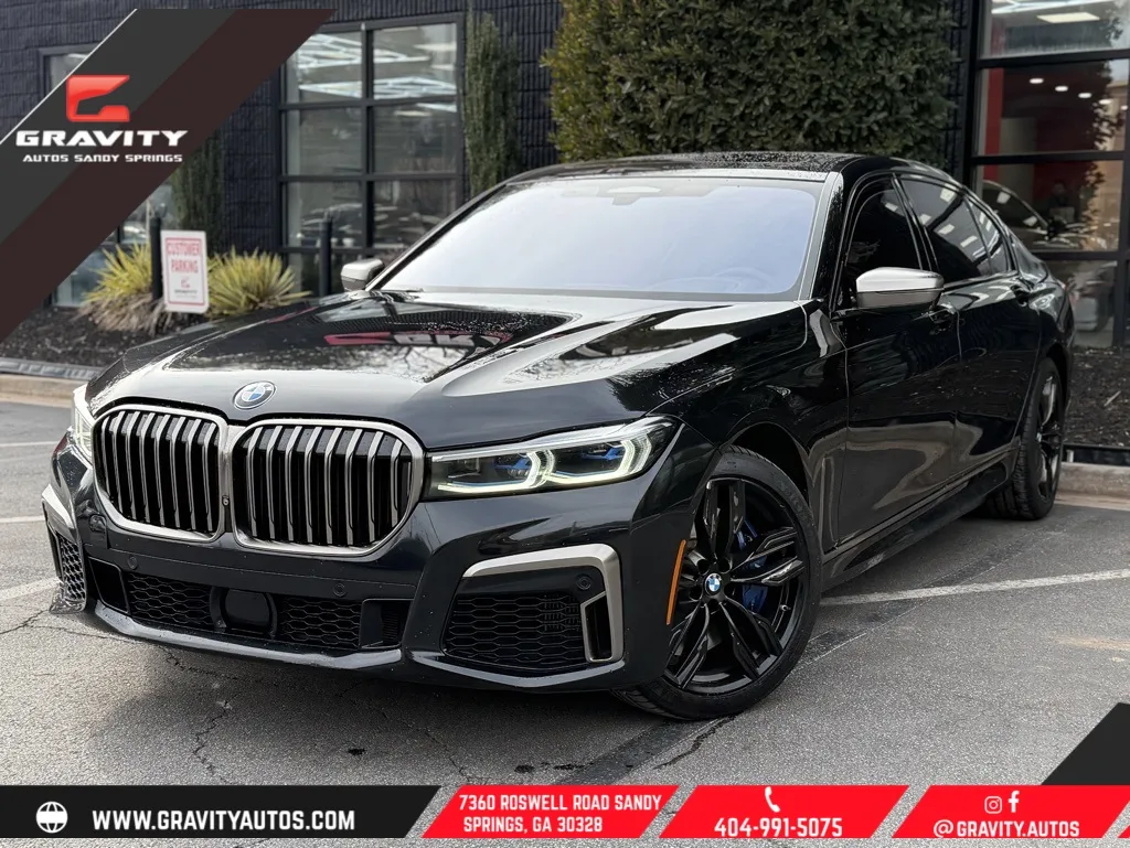 Black 2020 BMW 7 Series M760i for sale in Sandy Springs, GA