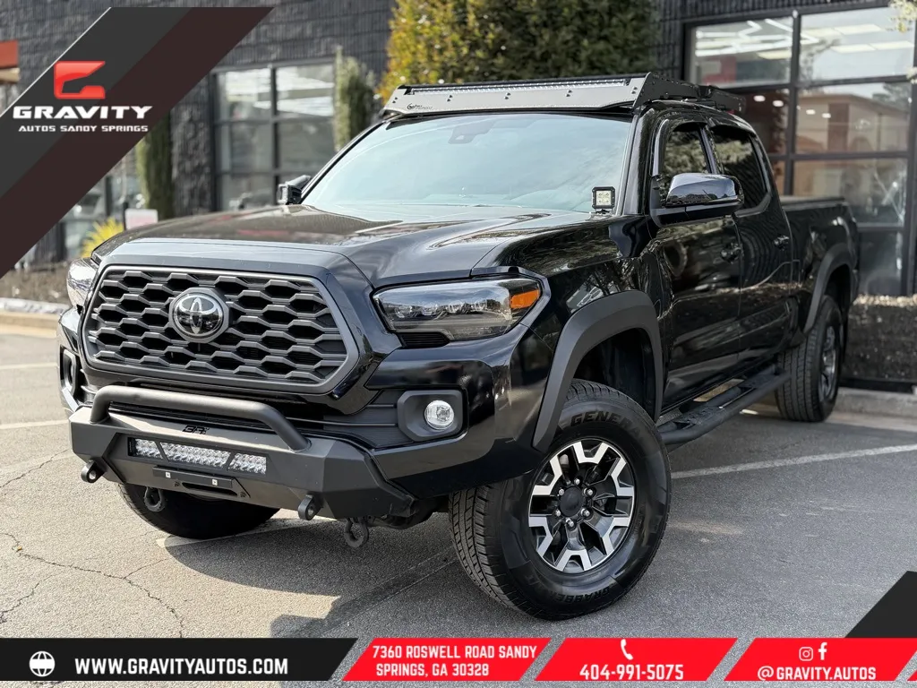 Black 2022 Toyota Tacoma TRD Off-Road for sale in Sandy Springs, GA